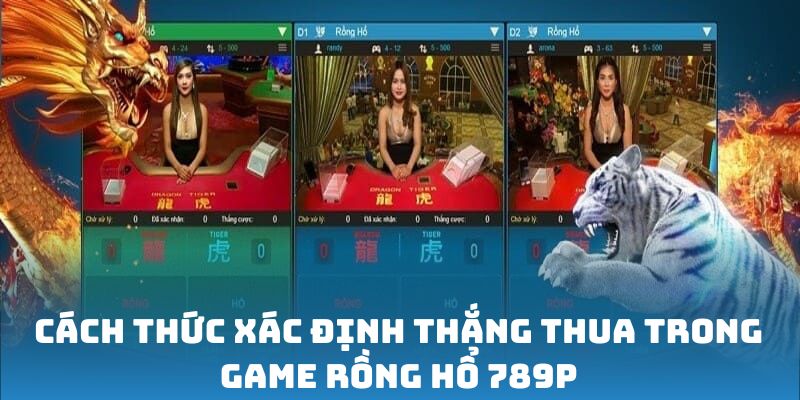 Cách thức xác định thắng thua trong game Rồng Hổ 789P